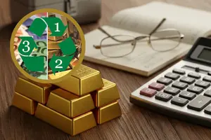 Sie fragen sich: Wie schütze ich mein Vermögen wirklich? Tauschen Sie Geld in Gold und erhalten Sie jeden Monat 2 % Rabatt-Gutschrift direkt auf Ihr Konto.